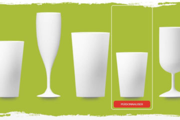 Gobelet plastique personnalisé école